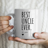 Mug Meilleur oncle jamais vu - Année personnalisée