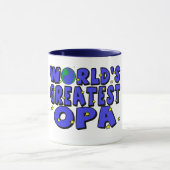 Mug Meilleur Opa du monde (Centre)