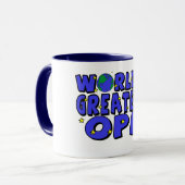 Mug Meilleur Opa du monde (Devant gauche)