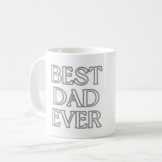 Mug meilleur papa (Devant gauche)