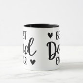Mug Meilleur papa. (Centre)