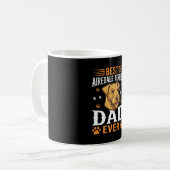 Mug Meilleur papa Airedale Terrier de tous les temps a (Devant gauche)