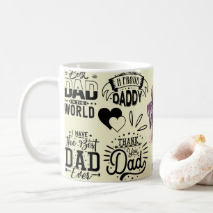 Mug Meilleur Papa Amour Papa, Fête des Pères, Cadeau P
