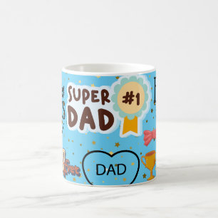 Mug Meilleur Papa Amour Papa, Fête des Pères, Cadeau P
