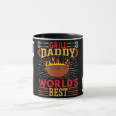 Mug Meilleur papa barbecue au monde /w Spatula Coffee  (Centre)
