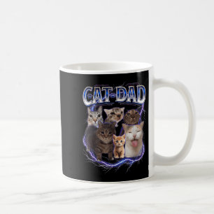 Mug Meilleur Papa Chat Drôle Bootleg pour Hommes Papa