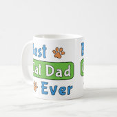 Mug Meilleur papa chat du monde (Devant gauche)