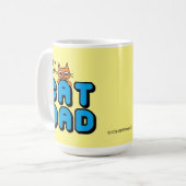 Mug Meilleur Papa Chat du Monde avec Chat Mignon (Devant gauche)
