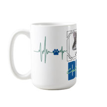 Meilleur papa chat rythme cardiaque design moderne