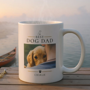 Mug Meilleur papa chien de tous les temps Photo person
