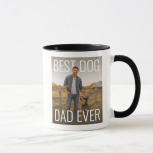 Mug Meilleur Papa Chien Ever PhotoPop