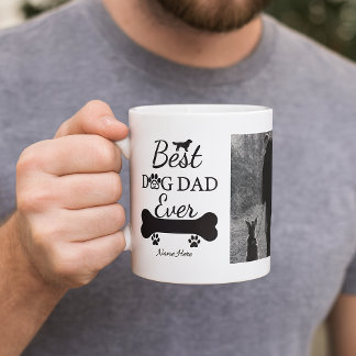 Mug Meilleur Papa Chien Personnalisé avec Photo