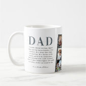 Mug Meilleur papa | Collection moderne de 8 films phot (Gauche)