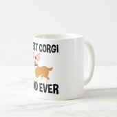 Mug Meilleur Papa Corgi Ever (Devant droit)