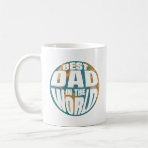 Mug Meilleur papa dans la Fête des pères mondiale Simp