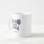 Mug Meilleur papa dans l'année mondiale de Fête des pè (Devant gauche)