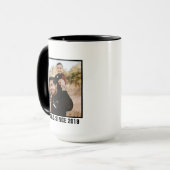 Mug Meilleur papa dans toute la Galaxie - Fête des pèr (Devant gauche)