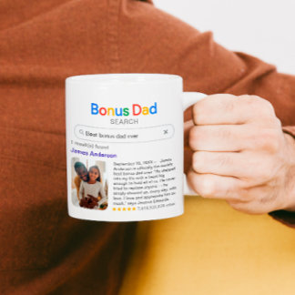 Mug Meilleur Papa D'appoint Drôle de Résultat de Reche