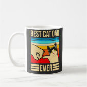 Mug Meilleur papa de chat (Gauche)