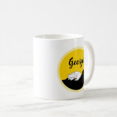 Mug Meilleur papa de chat ever (Devant droit)