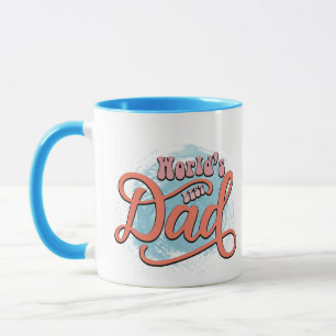 Mug Meilleur Papa de Fun World en art de mots