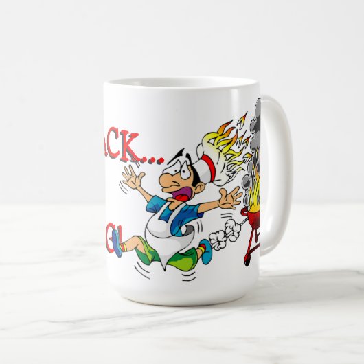 Mug Meilleur Papa de Gril au Monde (Devant droit)