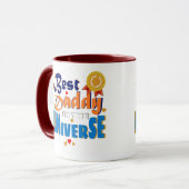 Mug Meilleur Papa de l'Univers (Devant gauche)