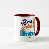 Mug Meilleur Papa de l'Univers (Devant droit)