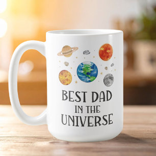 Mug Meilleur Papa de l'Univers Citation Drôle Fête des
