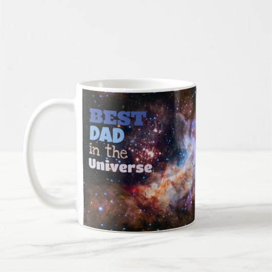 Mug Meilleur papa de l'univers père (Gauche)