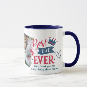 Mug Meilleur Papa de Tous les Temps Personnaliser Desi