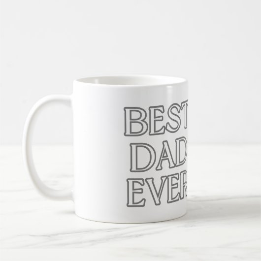 Mug Meilleur papa du monde (Gauche)
