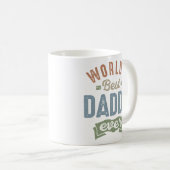 Mug Meilleur papa du monde (Devant droit)