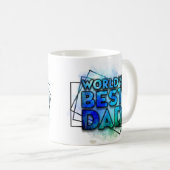 Mug Meilleur Papa du Monde (Devant droit)