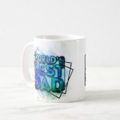 Mug Meilleur Papa du Monde (Devant gauche)