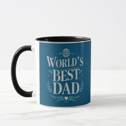 Mug Meilleur Papa du Monde (Gauche)