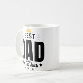 Mug Meilleur papa du monde (Devant gauche)