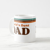 Mug Meilleur Papa du Monde  (Devant gauche)