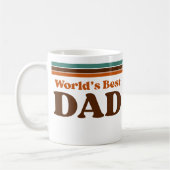 Mug Meilleur Papa du Monde  (Gauche)