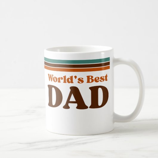Mug Meilleur Papa du Monde  (Droite)