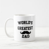 Mug Meilleur papa du monde (Gauche)