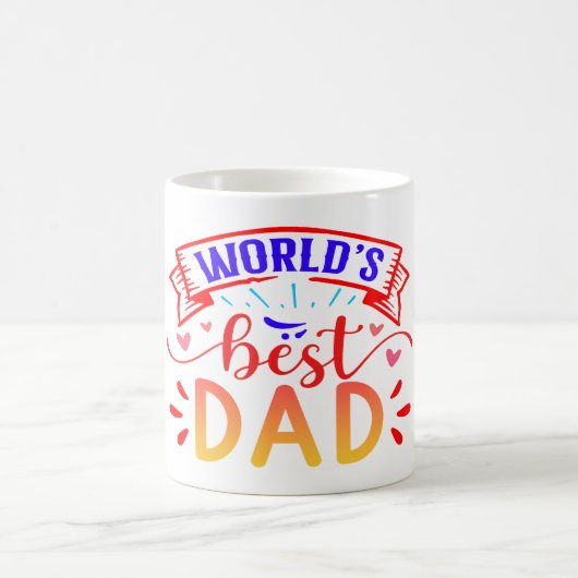 Mug Meilleur Papa du Monde (Centre)