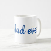 Mug Meilleur papa du monde (Devant droit)