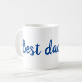 Mug Meilleur papa du monde (Devant gauche)