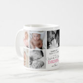 Mug Meilleur papa du monde - 1ère Fête des pères de ca (Devant gauche)