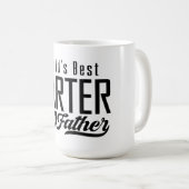 Mug Meilleur papa du monde - Cadeaux, citations et cél (Devant droit)