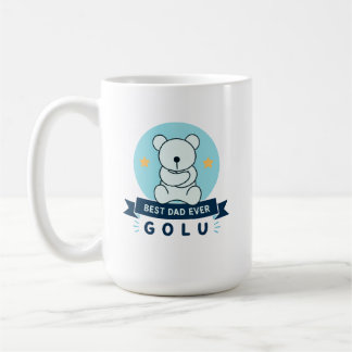 Mug Meilleur Papa du Monde Golu Teddy Bear