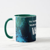 Mug Meilleur Papa du Monde HOMME VAILLANT DE VALEUR Ch (Gauche)