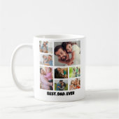 Mug Meilleur Papa du Monde – Modèle de cadre pour coll (Gauche)