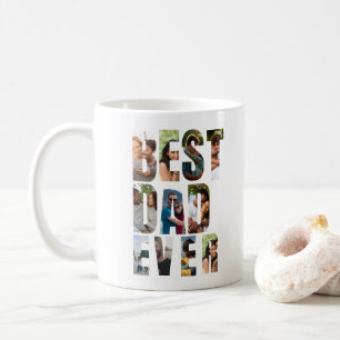 Mug Meilleur Papa du Monde Modèle de maquette de col